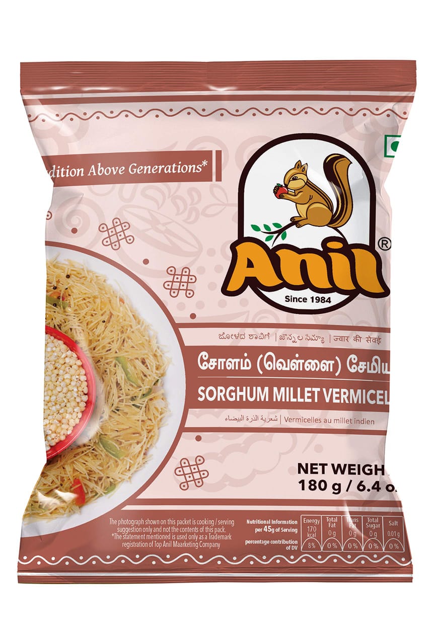 Anil Sorghum Millet Vermicelli (solam Semiya )